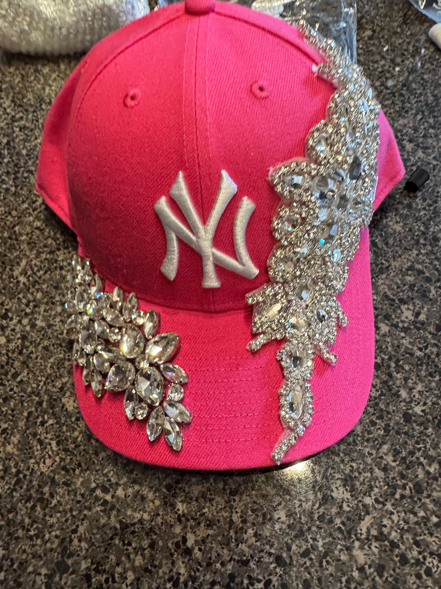 Bling Baseball Hat - The Side Piece