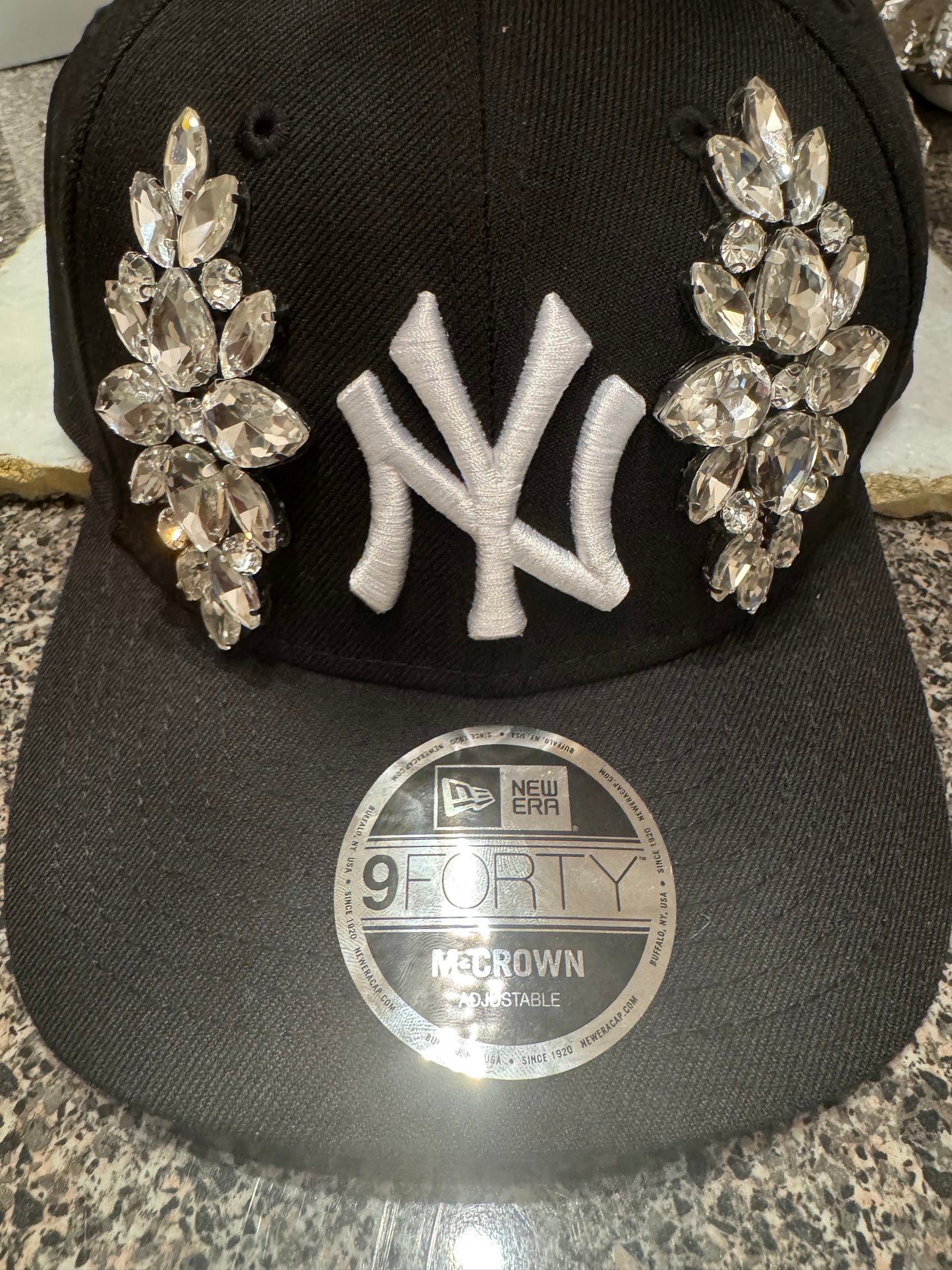 Bling Baseball Hat - Twin Luxe