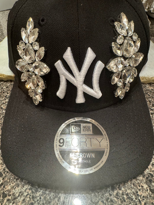 Bling Baseball Hat - Twin Luxe